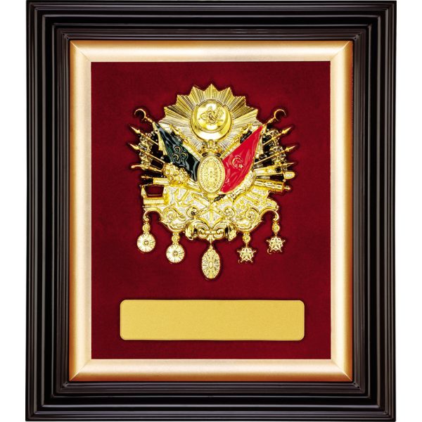 3236-A Altın Osmanlı Arması Pano